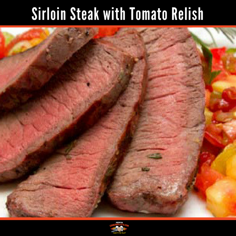 cookinpellets's tweet photo. Sirloin Steak with Tomato Relish Pellet Grill Recipe. Beef with fresh, local, seasonal flavors! Try this quick smoke for your July 4th cookout tomorrow! https://t.co/iaT03oHNlN  #tomatorecipe #steakrecipe #sirloinsteak #tomatorelish https://t.co/hkRQyBpa8d