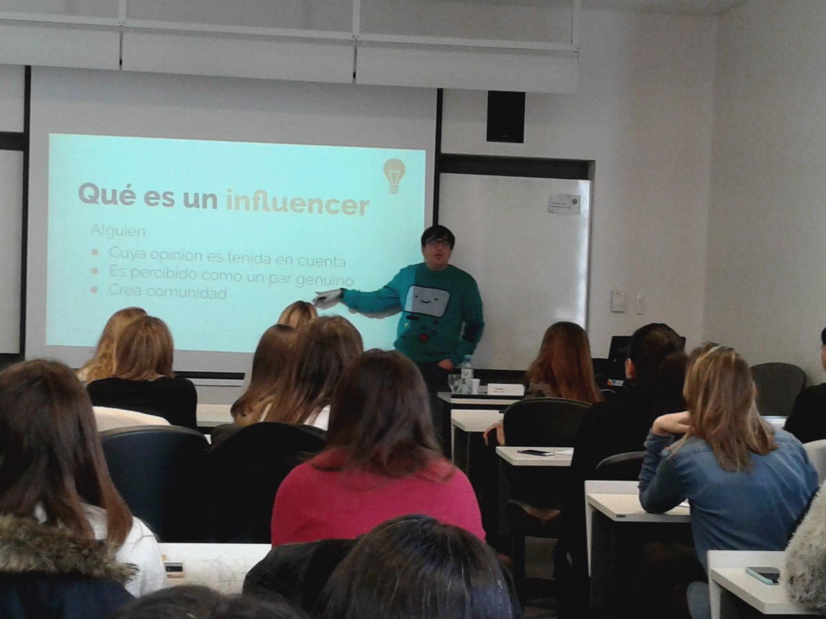 No buscamos a la audiencia sino que vamos donde está la audiencia. Cómo potenciar a los #influencers en una organización?
<a href="/capitanintriga/">Tomás Balmaceda</a> en <a href="/UdeSA/">Universidad de San Andrés</a> <a href="/anitasalgado/">Anita</a> <a href="/arielurcola/">Ariel Urcola</a>