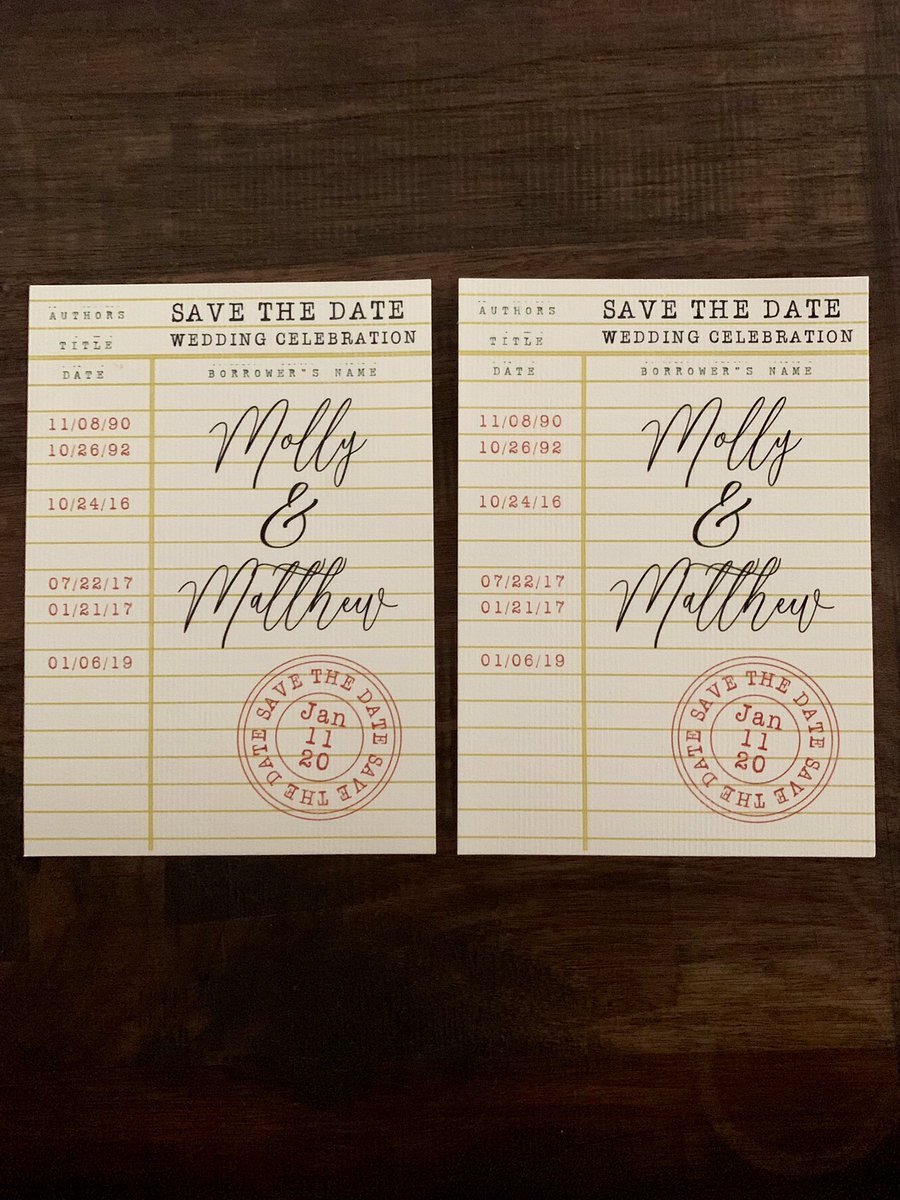 We love the way these Save The Dates turned out! Contact us for any of your custom print needs!