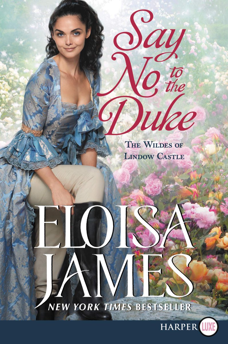LisaRenee1234's tweet photo. Check out this 5 rose review of Say No to the Duke (The Wildes of Lindow Castle #4) by Eloisa James https://t.co/SDpxu2OZ5G #avonromance @avonbooks https://t.co/OYQFk7wD3s