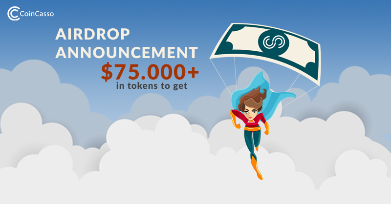 CoinCasso's tweet image. AIRDROP ANNOUNCEMENT! 📣📣
Summer surprise!! ☀️☀️ Time for airdrop!! 📣📣
10000 CCX on airdrop and 5000 CCX to win extra this month!📣🚀
Fill the form below and find the rules!!👇💪
bit.ly/2J8wk1t
#airdrop #exchange #CCX #token #ICO #cryptocurrency