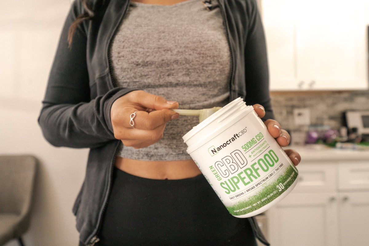 CBDTakeOut's tweet photo. Mix one serving of @NanoCraftCBD Green CBD Superfood with 16-20 ounces of cold water and instantly boost your mood, and energize your life with one convenient glass. Visit the link in our bio today! 🌿🥡 https://t.co/zsShU0Y8JB