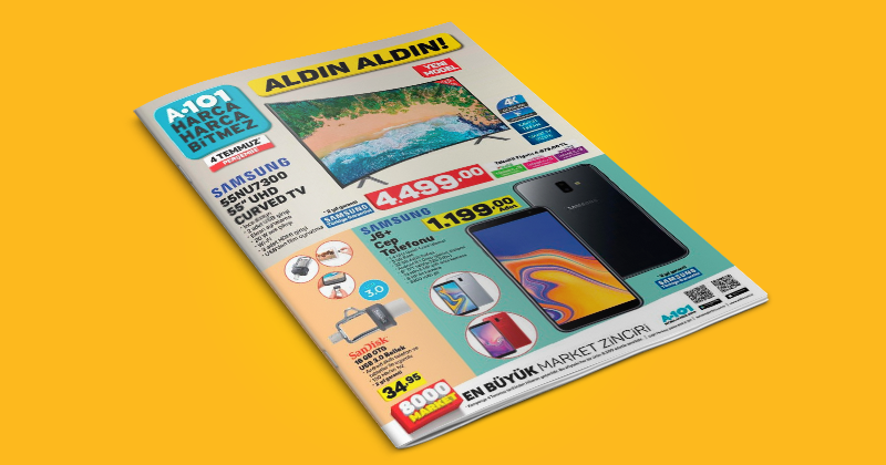 A101 04 - 10 Temmuz 2019 Aldın Aldın Aktüel Kampanya Broşürü!
bit.ly/2XkOJAS #a101 #a101aktuel #ebroşür #broşür