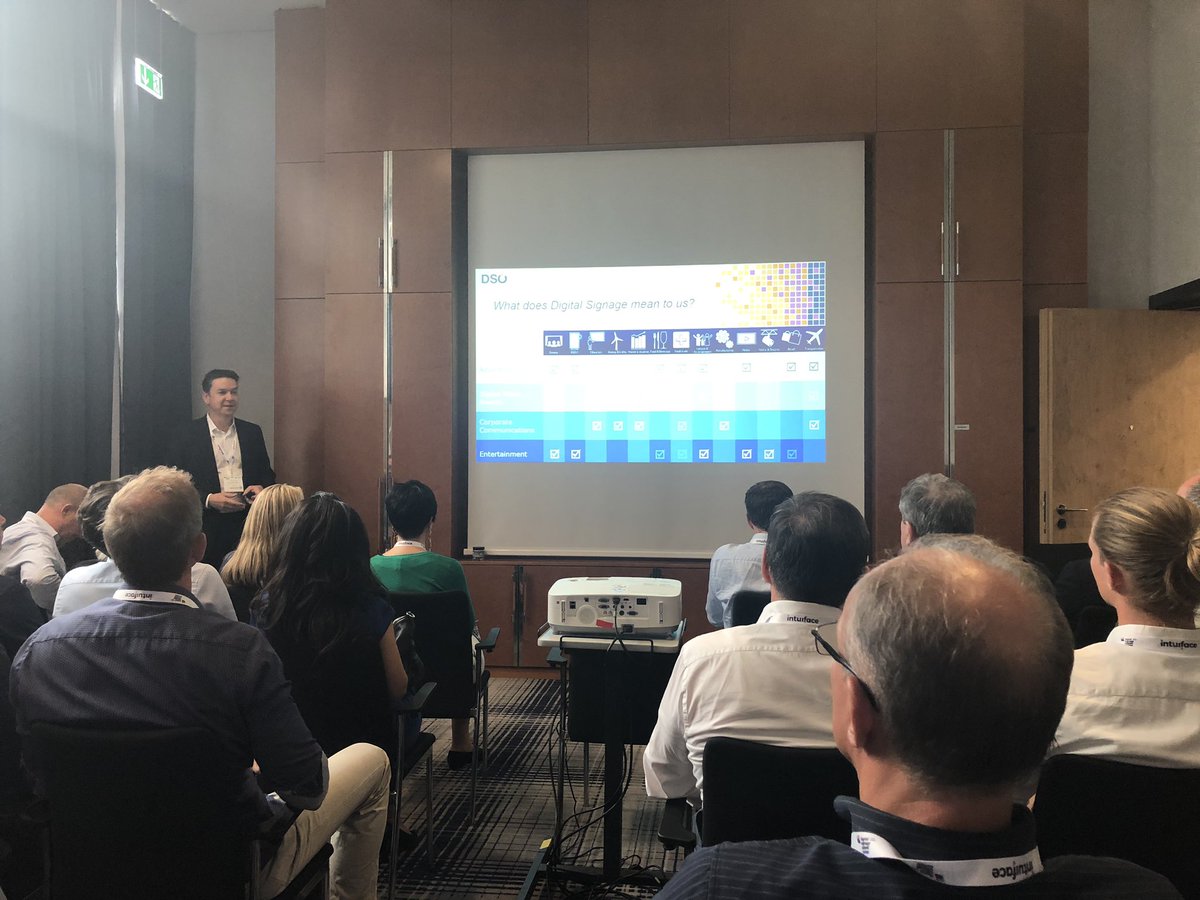 One seat left at second ever <a href="/DSOrganisation/">Digital Signage Organisation</a> meeting at #DSSEurope