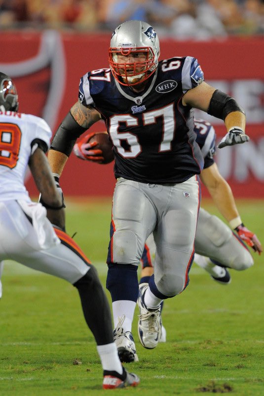 We've got Dan Koppen days left until the  #Patriots opener!A 5th round pick from BC in 2003, Koppen served as the Pats center for the majority of 'Dynasty 1.0' He started 120 games in 9 seasons in New England, the 3rd most by a lineman in the Brady/Belichick era