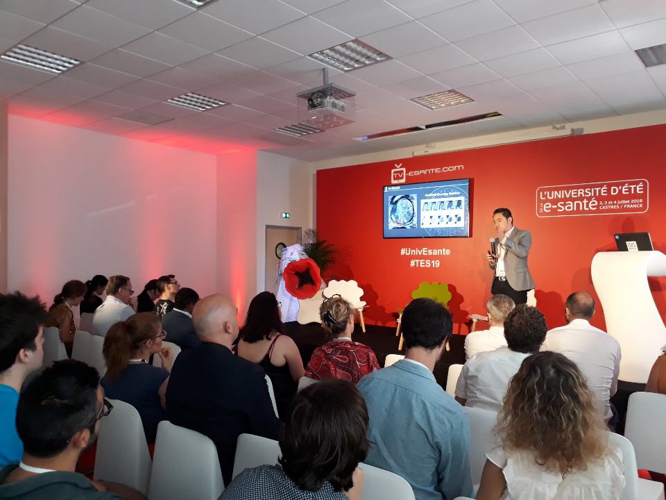 <a href="/InsermTransfert/">Inserm Transfert</a> est à l'<a href="/UnivEsante/">Université e-santé</a> à #Castres. 
Débats et réflexions sur la santé connectée, l'#IA au service de la santé, les start-ups de la disrupth #eHealth, les #innovations numériques, etc ...
#esante #TES19 #UnivEsante