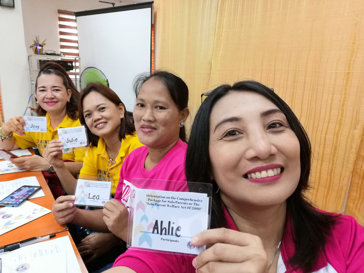 Orientation on the Comprehensive Package for Solo Parents or The Solo Parent Welfare Act of 2000, RA8972 - DSWD Region IV-A.

#SoloAkoKaKoto
#LabanNgSoloIpanalo👍
#YesWeCan👍
#GOCabuyao👍