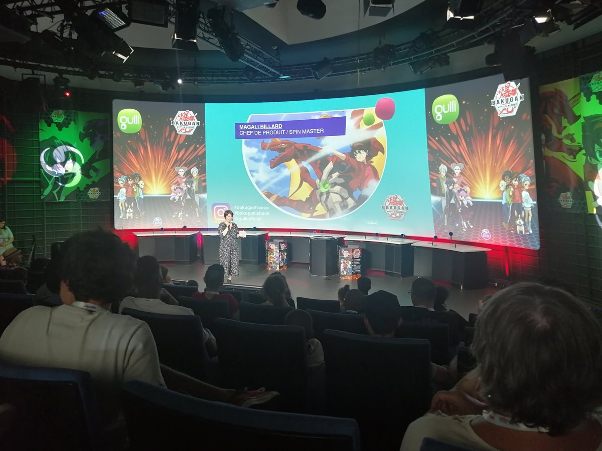 En direct de la journée Bakugan organisée par <a href="/SpinMaster/">Spin Master</a> !
#bakuganfrance #bakuganisback