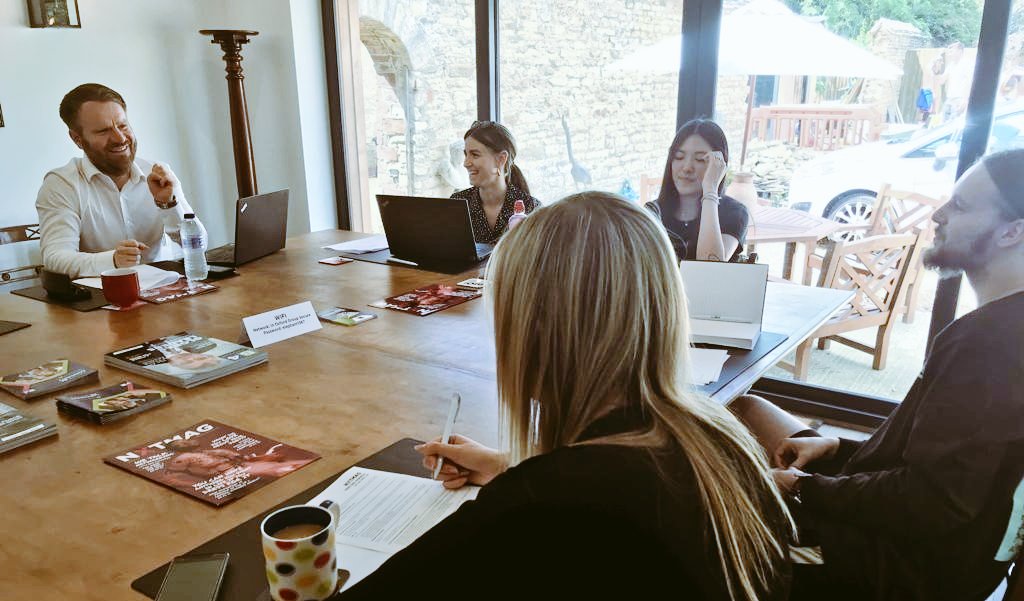 Great meeting with @OxfordshireLEP about the forthcoming NXT Magazine! 📖 Exciting discussion!