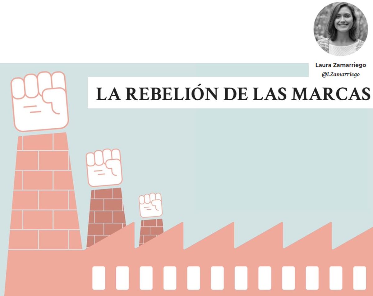 Cada vez son más las marcas, grandes y pequeñas, nativas digitales y veteranas, las que se unen a la revolución del propósito. Saben que el valor es la única virtud que no se puede falsificar bit.ly/2FudfED Artículo de @LZamarriego @Ethic_ Enlazo: bit.ly/2TQquZL