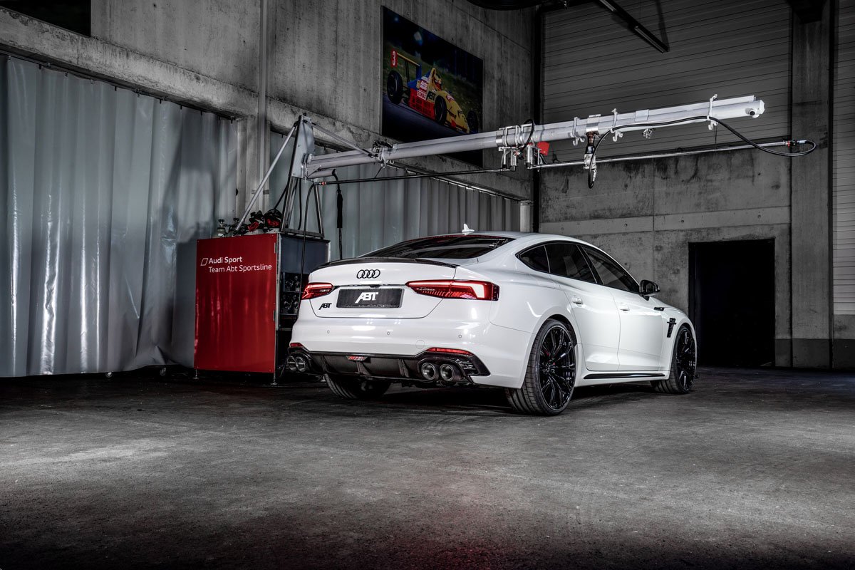 motoexposure's tweet photo. Bring the fun with the new @abt_sportsline RS5-R Sportback! https://t.co/iyLCbjr5X0 https://t.co/kZRFU5CDtn