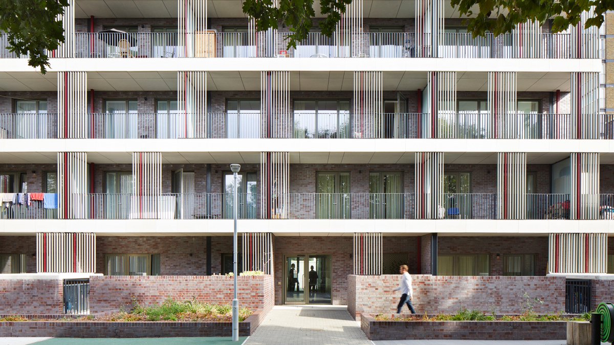 We couldn't be happier to have won two @nlalondon awards for our project Agar Grove Phase 1 today!! 👏 The #Sustainability Prize and Overall Winner! Congratulations to the team and all involved #Passivhaus #residentialscheme