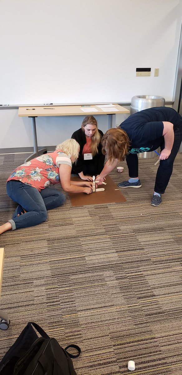 1mastertip's tweet photo. Teachers learning (playing) how to increase engagement for hard to teach TEKS. #tcuiet https://t.co/WDNcFezISr
