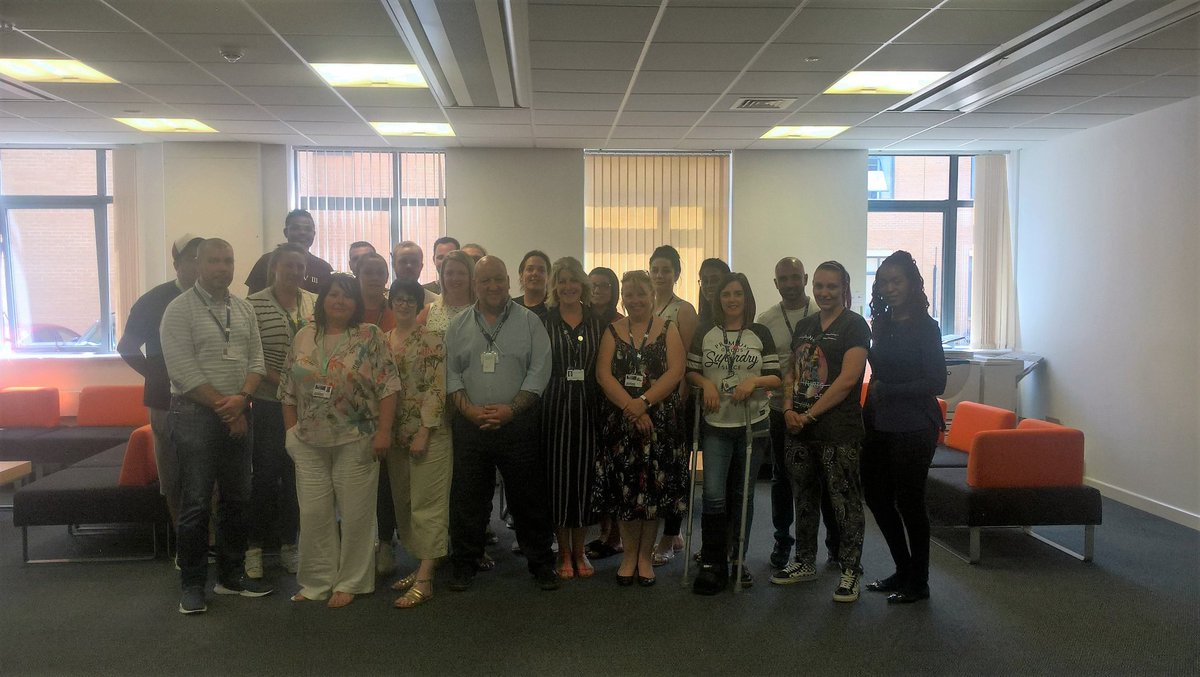 NaylorCorrina's tweet photo. @NottsHealthcare #nursingassociate September18 cohort Wound care Study day. Increasing knowledge &amp; skills to improve patient care.#shared learning #makingadifference.@DEBBOYER2 @linda_mckeever @TracyColley5 @catherine_ph3 @purple_lynnie @Mandy_Grant18 https://t.co/zJi3LDVjC6