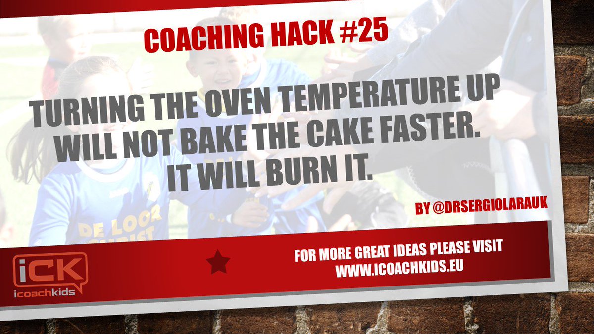 ICOACHKIDSWORLD's tweet photo. #CoachingHack 25 https://t.co/OkOJIo99re
