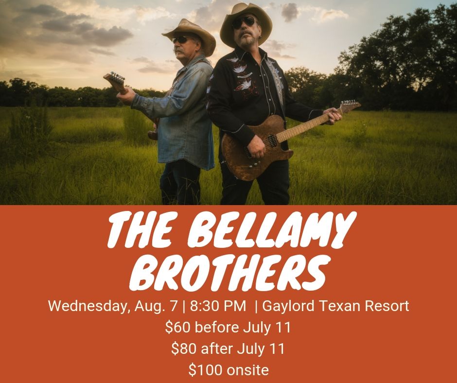 SunbeltBuilders's tweet image. Join the Young Professionals Council (YP) at Builders' Bash for the biggest party of the week, as YP welcomes the @BellamyBrothers! Get your tickets for a night of fun at, bit.ly/SBS2019SocialE… #SBS2019
