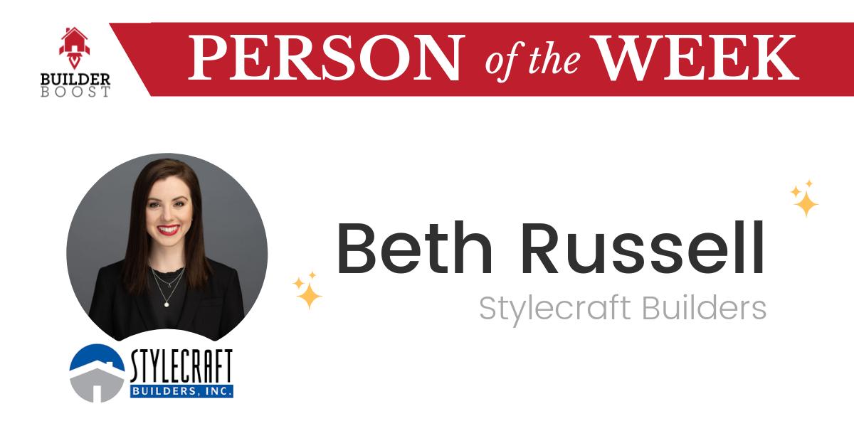 We love working with great people! 

<a href="/AdamVanBavel/">Adam Van Bavel 🤝</a> took an opportunity to shout out our good friend Beth from <a href="/stylecraft/">Stylecraft</a> for @BuilderBoost's #PersonOfTheWeek 👏

Hooray, Beth! Thanks for being awesome👇 

builderboost.com/austin/person-…