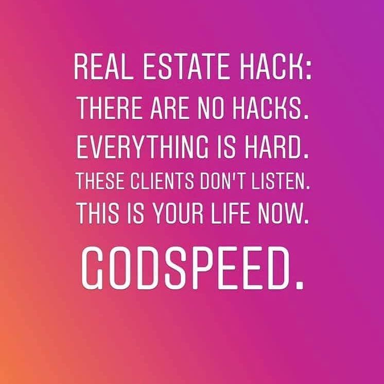 MissMyssie's tweet photo. Sigh. Oh so true. #realestatehumor #realtorlife #realestatehack https://t.co/ymXWhhr0rt