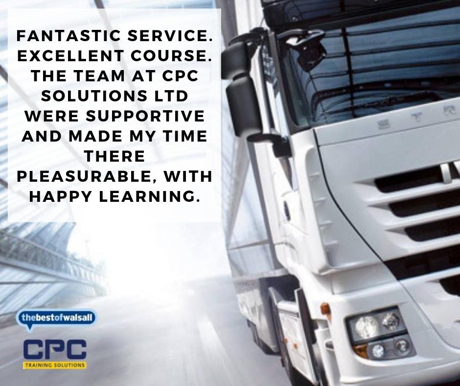 cpcBilston's tweet image. ★★★★★ Check out this great review from Amrik ★★★★★
Happy to help with your training requirements! Get in touch with us:
📱0121 552 6806 / 07713 160656 / 📧 info@cpctrainingsolutionsltd.co.uk
#bestofwalsall #drivercpc #driverhours #periodictraining #bilston #westmidlands