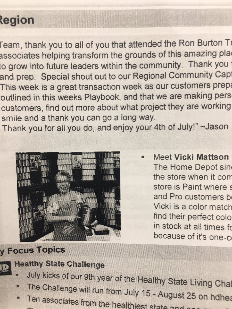 AndradeBonnie's tweet photo. Our very own Vicki Mattson  on the cover of the regional playbook. Yeah Vicki!!! @LorrainePuleo @corelli189 @JasonArigoni https://t.co/8MzDok5tdl