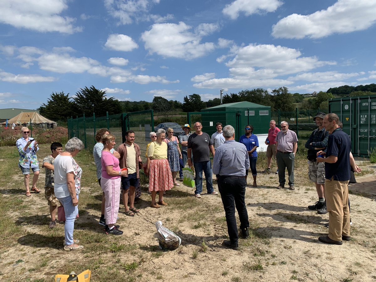 WeAreNaturesave's tweet photo. @plymenergycom @CooperativesUK @4GCTHub @Stonehouse_Act @pollenizeorg @Comm1nrg Thanks guys, it was great to see the Thermosolar Beehives with their resident bees. And we had a great time #CommunityEnergy #bees #cef19 #SolarBee https://t.co/LlmMZjtLHt