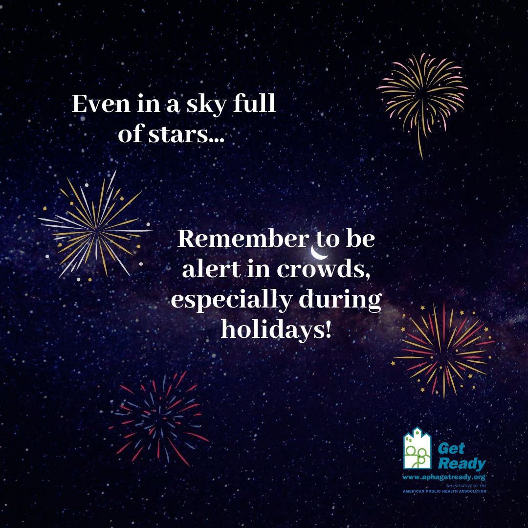 GetReady's tweet photo. Happy Independence Day! Stay safe this holiday by checking out our fact sheet on crowd safety. Don't let a bustling crowd ruin your holiday season! https://t.co/zn8eiKcUmY https://t.co/wCdtdH0HyT