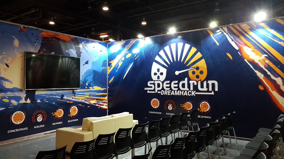 See you on friday all Speedrunning fans! #speedrun #dreamhack #dhvlc19