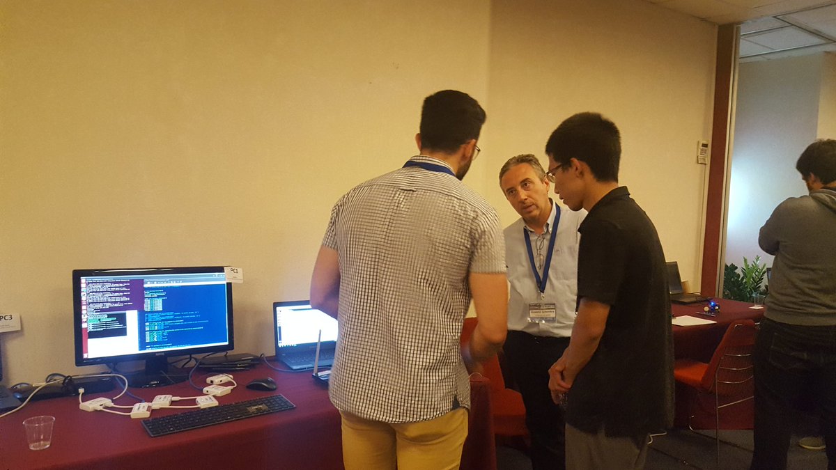 The demo on Tactile Internet with the Hapkit at Mobihoc2019 has gone. Thank you to Alessandro Sangiorgi, Flavio Esposito and especially to <a href="/Chri_Grasso/">Christian Grasso</a> for their great work. Now some picture of the poster preparation and the exciting demo