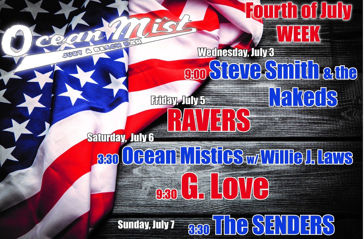 Party in Matunuck this week <a href="/OceanMistBar/">Ocean Mist</a> ! So much to do!!!