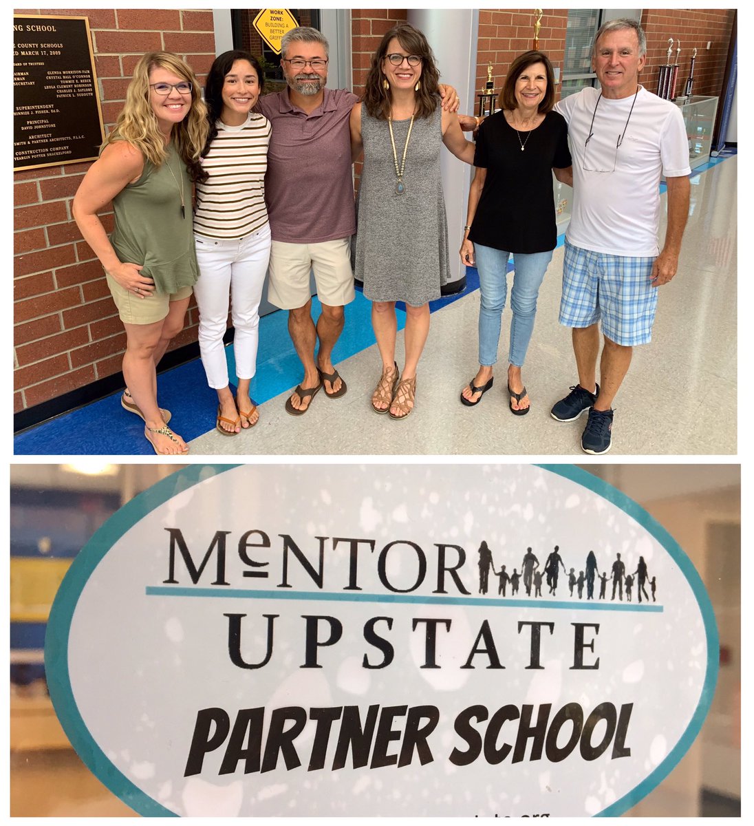 Today, <a href="/mentorupstate/">Mentor Upstate</a> met at Sterling to plan for the upcoming year. As a partner, this organization supports our commitment to the #WholeChild. If you can give 30 minutes a week, our students need you! Check out these upcoming training sessions: eventbrite.com/o/mu-greenvill….