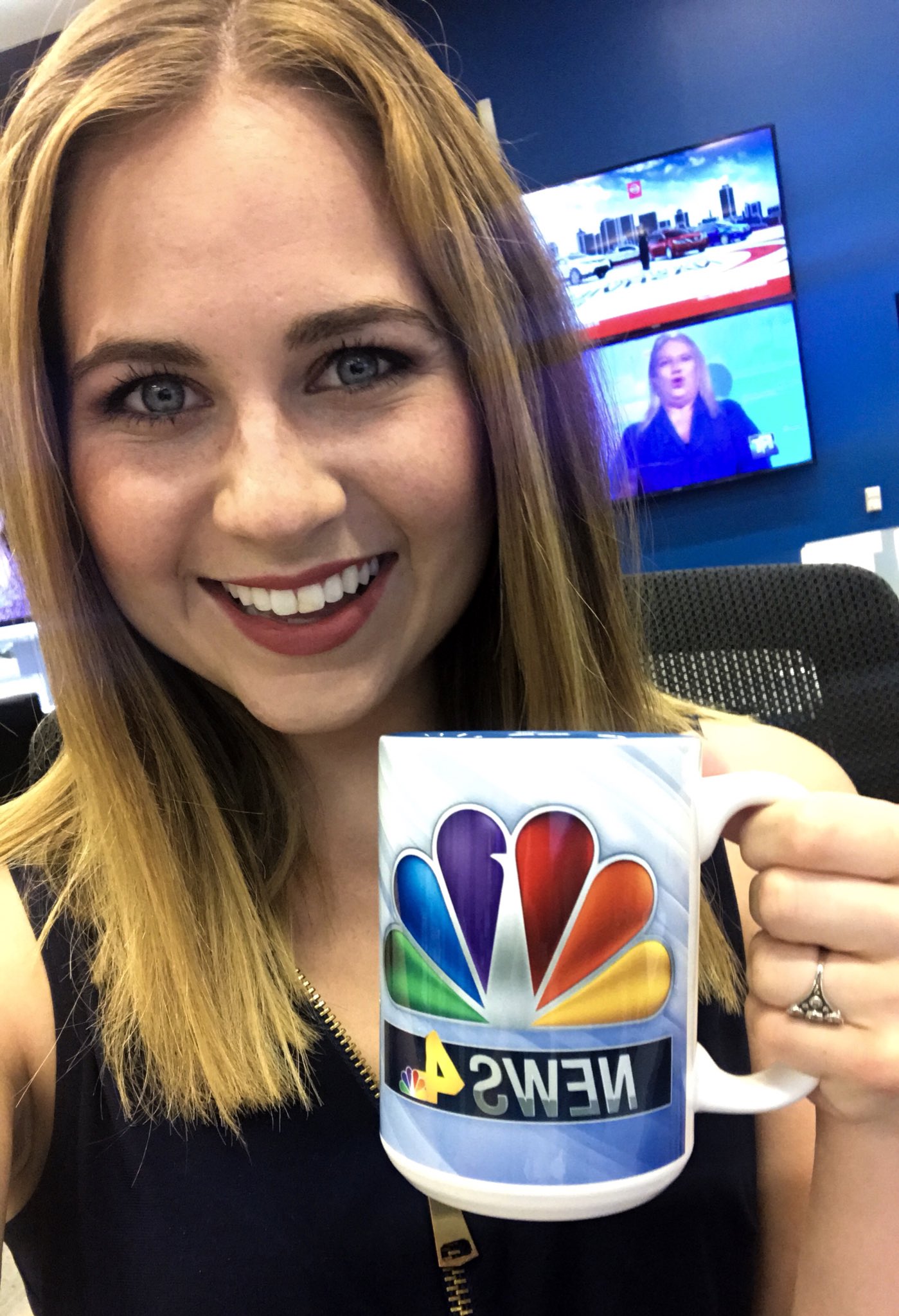 Shelby Sansone Stephens on Twitter: "Does this make me look official? I am  having a blast learning the ropes here at @WSMV. I'll be on air tomorrow for  the first time 📺