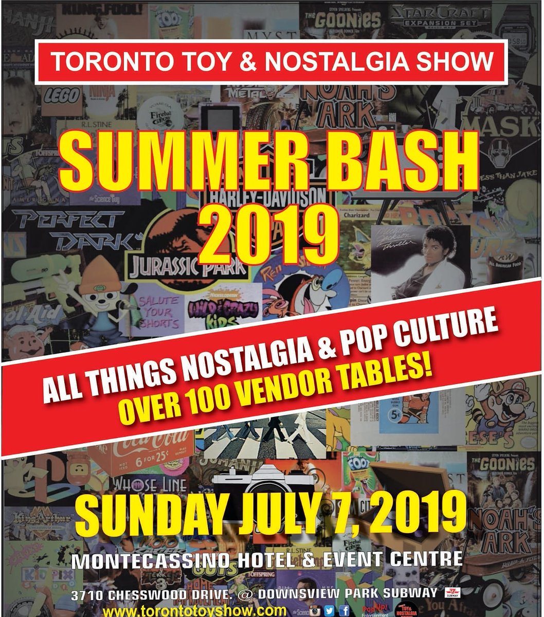tocomicshow's tweet image. Comics too!
This Sunday! torontotoyshow.com #collect #toys #nostalgia #vintage #vinyl #popculture #1960s #1970s #1980s #totally80s #instagood #photooftheday #80skids #rocknroll #raptors #wethechamps #wethenorth #Toronto #Davenport #Dundas #Bloor #StC #Kingwest #Junctionto