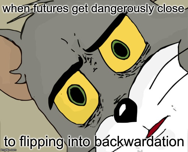 MarkPriceSource's tweet photo. #Bitcoin futures are close to... https://t.co/nkTExnq0rt