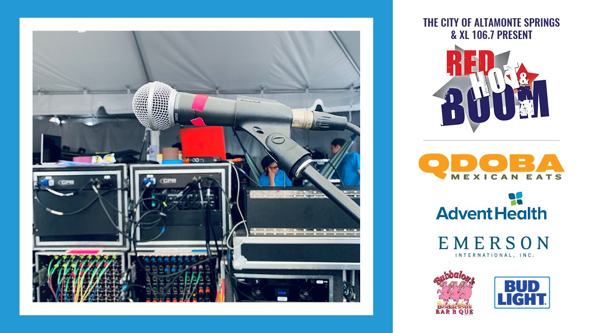 CityofAltamonte's tweet photo. DJ Melo is warming things up for us at #RHB19 before @Mabel takes the stage! #RHB19 #StartOfTheShow https://t.co/WNx5Yjm1na