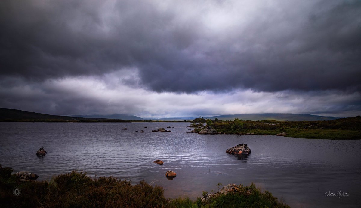 Storm! Lochan na h-Achlaise, Rannoch Moor. #scotland #scotspirit #scotlandisnow #rannochmoor #glencoe #landscapes #landscapelovers #scottishhighlands #lochannahachlaise