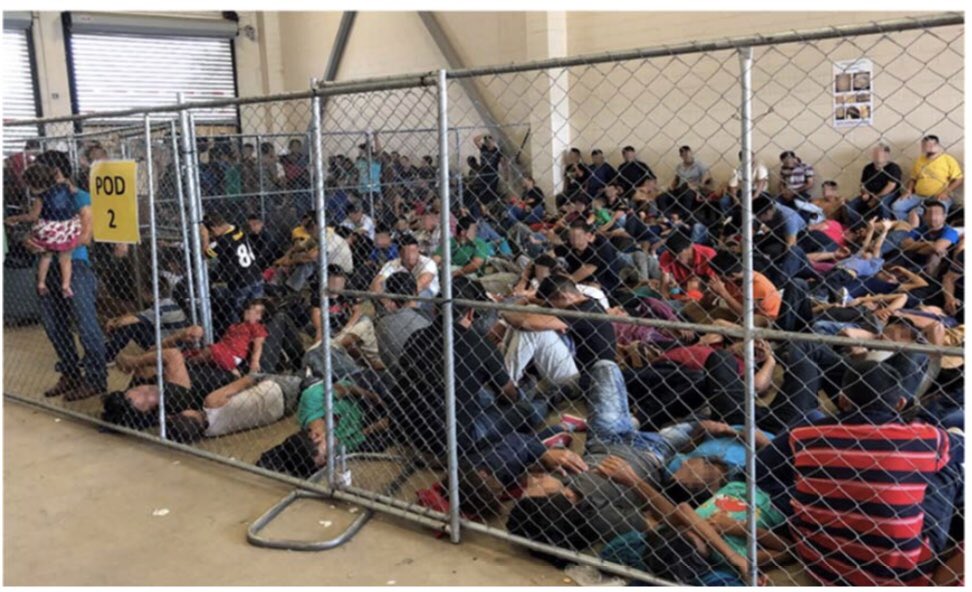 CeciliaCmaida's tweet photo. @FoxFriendsFirst Trump &amp; his Chief of Staff John Kelly set policy to lock up immigrants for asylum which isn't a crime! Now Kelly on Board &amp; Trump's rhetoric helps drive profits while Fox lies to drive votes by feeding misinformation to viewers! 
#Trumpimmigrationscam https://t.co/7oR0Wqp3yL