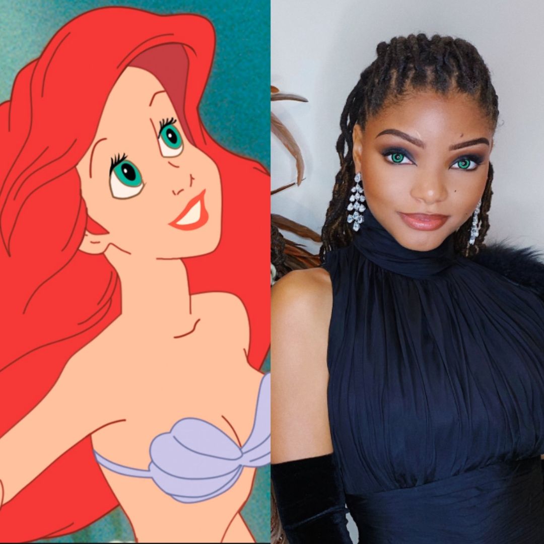 mefeater's tweet photo. Congrats to Halle Bailey of @chloexhalle 
She has been casted as Princess Ariel in Disney’s Live action of the “Little Mermaid!" https://t.co/IfqgTyfEO7