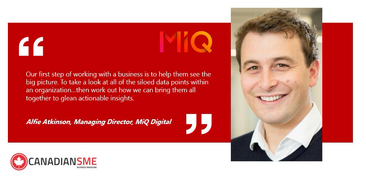 MiQ Digital (@wearemiq) on Twitter photo Our Canadian managing director, <a href="/AlfieMiQ/">Alfie Atkinson</a> has been featured in <a href="/canadian_sme/">CanadianSME Small Business Magazine</a>, addressing marketing intelligence, small business brand strategies and the evolution of digital media bit.ly/2NwyxIp #Entrepreneur #TechNews #DigitalMarketing Our Canadian managing director, <a href="/AlfieMiQ/">Alfie Atkinson</a> has been featured in <a href="/canadian_sme/">CanadianSME Small Business Magazine</a>, addressing marketing intelligence, small business brand strategies and the evolution of digital media bit.ly/2NwyxIp #Entrepreneur #TechNews #DigitalMarketing