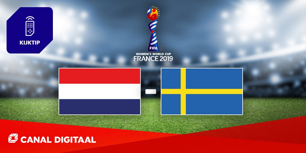 SUPERKIJKTIP
Halve Finale WK Vrouwenvoetbal: Nederland - Zweden 
Woensdag, 3 juli | NPO 1 | 20:55 uur
#kijktip #wkvrouwen