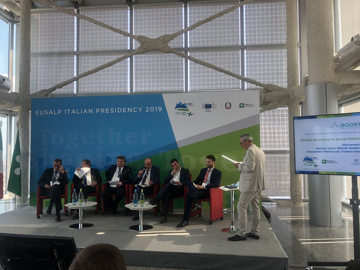 Cluster Smart Cities & Communities - Lombardia (@clussmartcities) on Twitter photo <a href="/ClusSmartCities/">Cluster Smart Cities & Communities - Lombardia</a> at #BOOSTALPS, la conferenza sull’economia circolare organizzata da <a href="/RegLombardia/">Regione Lombardia</a> durante il mandato di presidenza di <a href="/EUSALP/">EU Alps Macroregion</a> <a href="/ClusSmartCities/">Cluster Smart Cities & Communities - Lombardia</a> at #BOOSTALPS, la conferenza sull’economia circolare organizzata da <a href="/RegLombardia/">Regione Lombardia</a> durante il mandato di presidenza di <a href="/EUSALP/">EU Alps Macroregion</a>