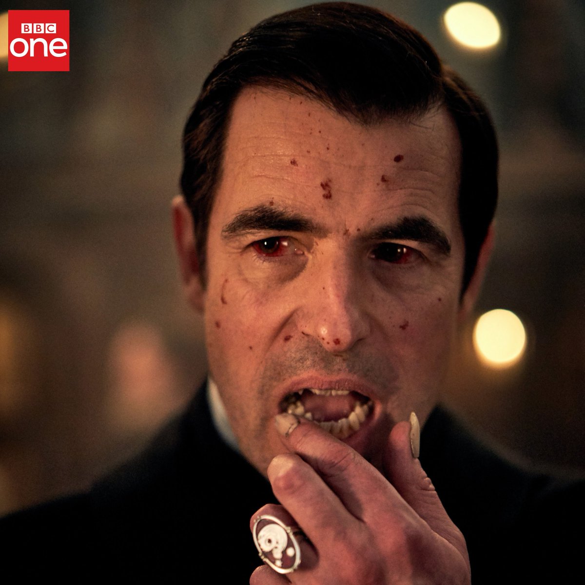 Hell has a fiiiiire new boss. 🔥 
 
First look images released of Claes Bang as #Dracula for new series by #Sherlock’s <a href="/Markgatiss/">Mark Gatiss 💙</a> and Steven Moffat. 
 
bbc.co.uk/mediacentre/la…