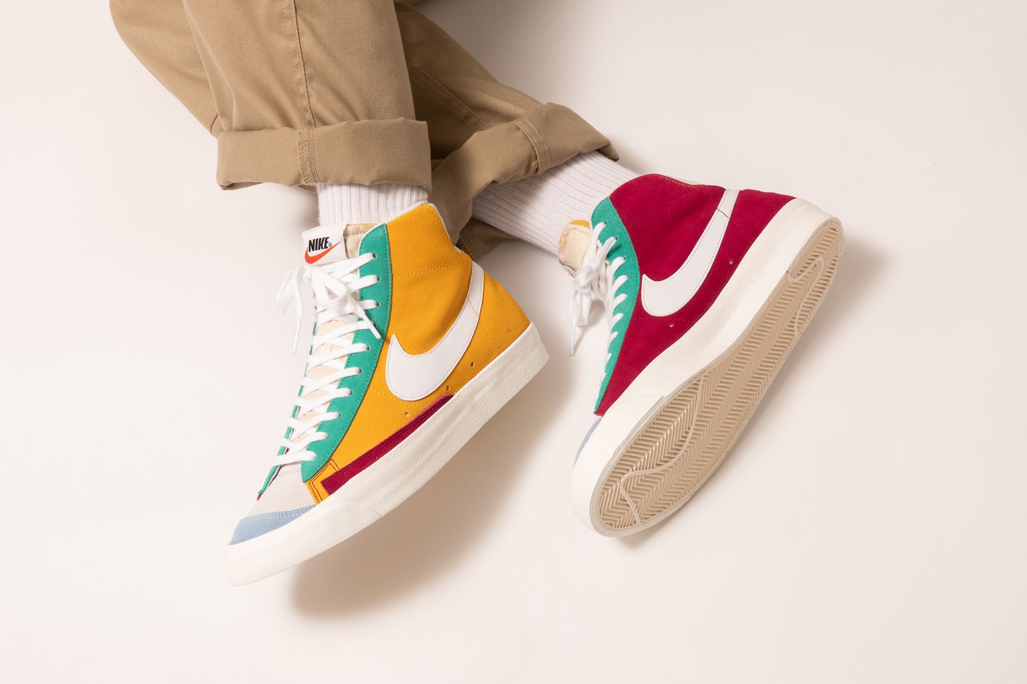 nike blazer mid 77 vintage multicolor