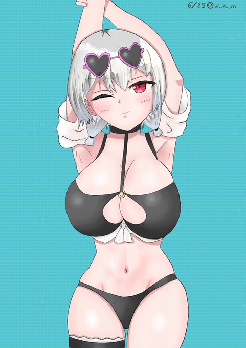 #7月なのでフォロワーさんに自己紹介しようぜ 
今年から絵描きを始めたワカ〆という者です
アズレンは若松鯖なのでよければフレンドになってくれると嬉しいです
来月からオモクソ忙しくなるのですが私は元気に乗り切ろうと思ってます() 