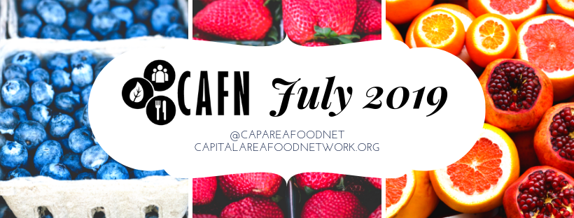 CapAreaFoodNet's tweet photo. It's already July! What you’ll find in our July newsletter: how to nominate CAFN Board members, an invitation to join our Racial Equity Conversation Circle, Summer Food Program updates and a donation drive, and the usual events, jobs and more! https://t.co/oBREqi0SqI https://t.co/QEICTfyQxm