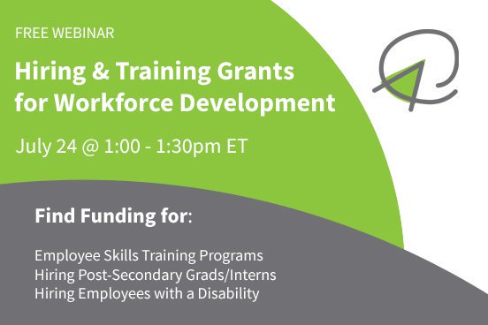 [WEBINAR] Attend @Mentor_Works upcoming webinar to learn about the top #govfunding programs that can offset a portion of hiring and #training costs by up to 50-83%. Register today: hubs.ly/H0hp0_p0