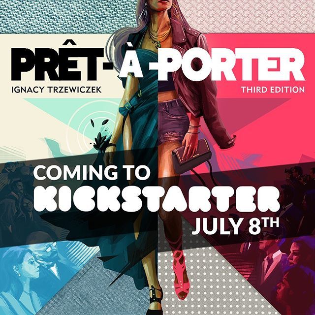 NIEUWS | Aanstaande maandag begint de <a href="/kickstarter/">Kickstarter</a> voor PRÈT-Â-PORTER! Ga jij het "backen"?

#20JaarPortalGames #pretaporter #boardgamesthattellstories