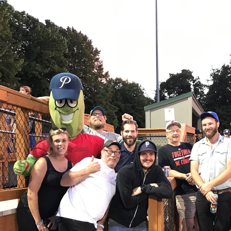 The Joinery will be closed tomorrow for the 4th of July. We hope you have a wonderful time with your friends and family. Here's a photo from a few weeks ago of our Joinery trip to <a href="/picklesbaseball/">Portland Pickles</a> . Spending time together enjoying hot dogs, cold beverages, sunshine and baseball.