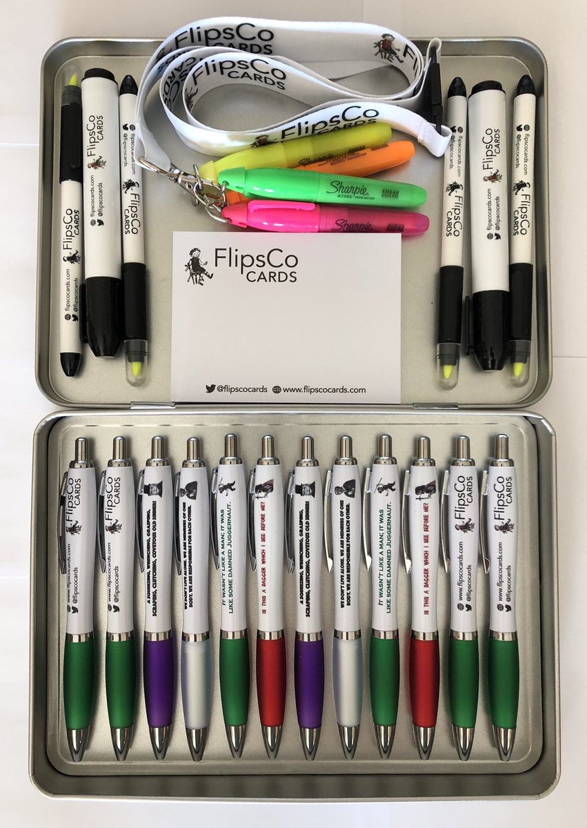 FlipsCoCards's tweet image. 🔥Final giveaway of the year!🔥 Here’s your chance to win a literary tin filled with @FlipsCoCards stationery goodies. 

Retweet and follow to enter - closing date 07/07 at 6pm. Winner will be drawn shortly afterwards. UK only🤞🏼