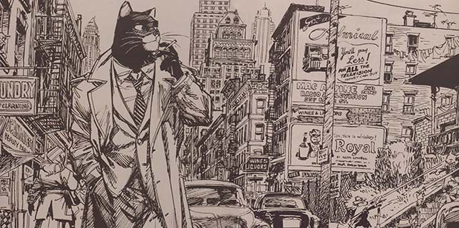 RadioRho's tweet photo. #Leed BLACKSAD (Canales y Guarnido), una serie de cómics de novela negra cuyos personajes son animales. Muy original. https://t.co/PU5Uyx8E7D