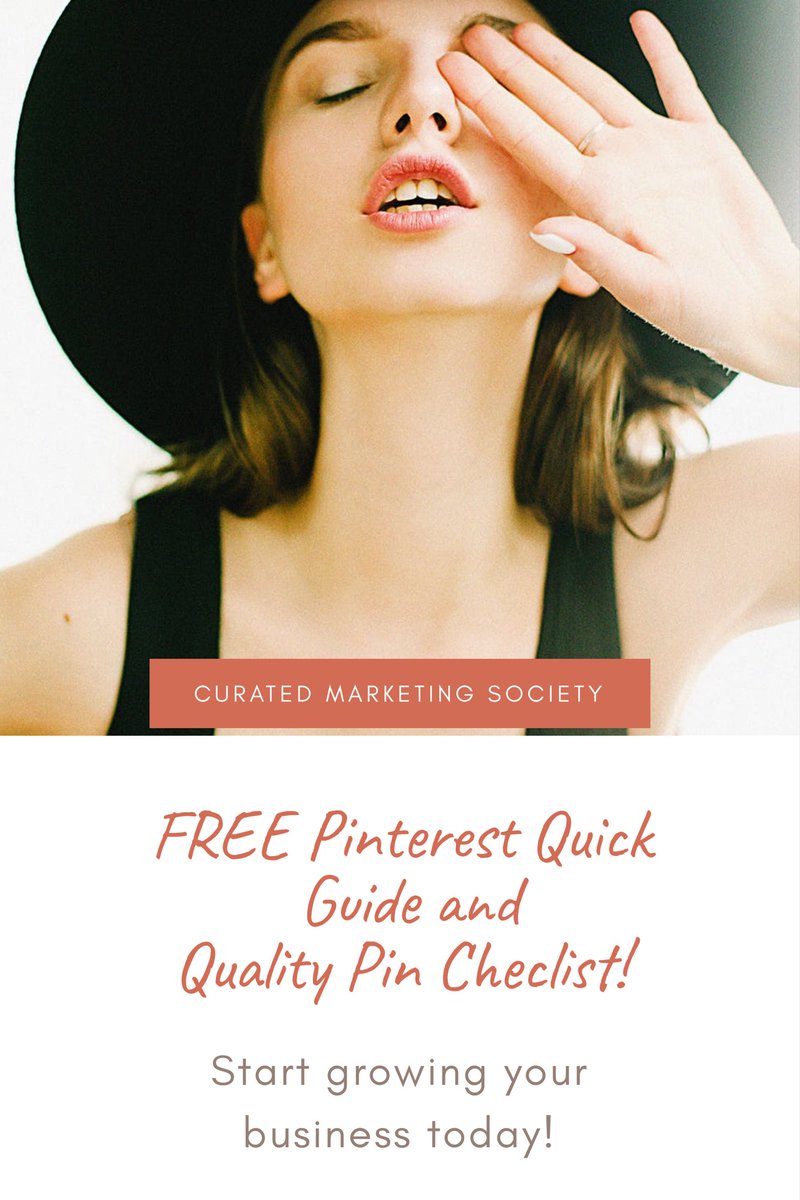 Since #facebookdown and #instagramisdown it’s a perfect time to tell people how to use #Pinterest to grow their businesses! 😂 curatedmarketingsociety.com/pl/92079 #entrepreneurlife